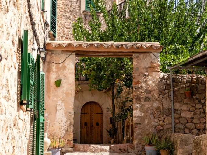 Eingang zu einer Finca in Manacor auf Mallorca
