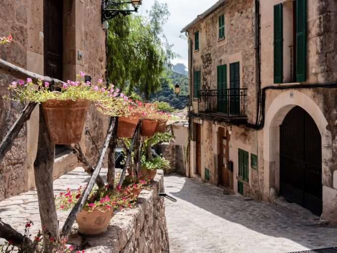 Schönes rustikales Stadthaus in Valldemossa auf Mallorca